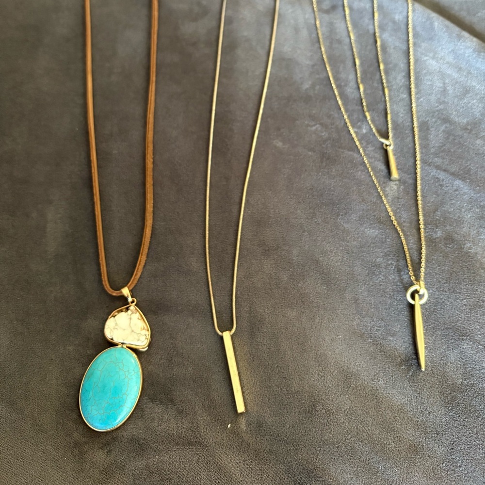Long Necklace Trio